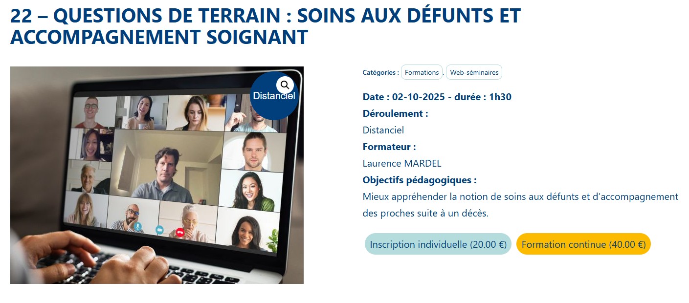 Formation du 02 octobre