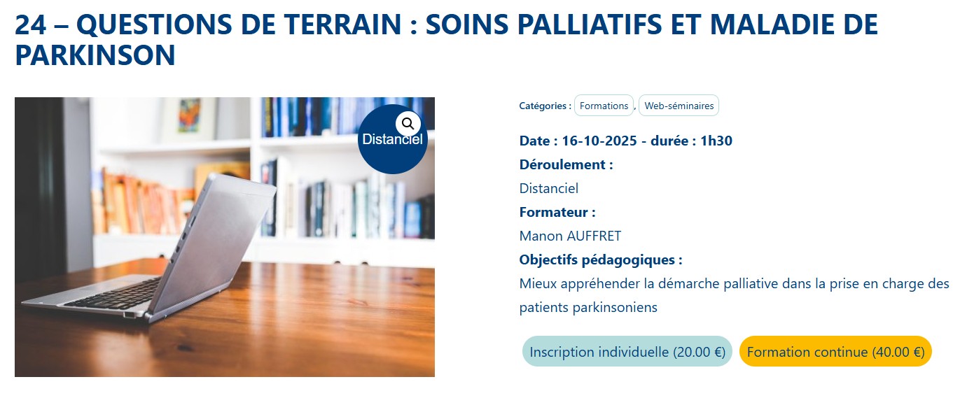 Formation du 16 octobre 2025